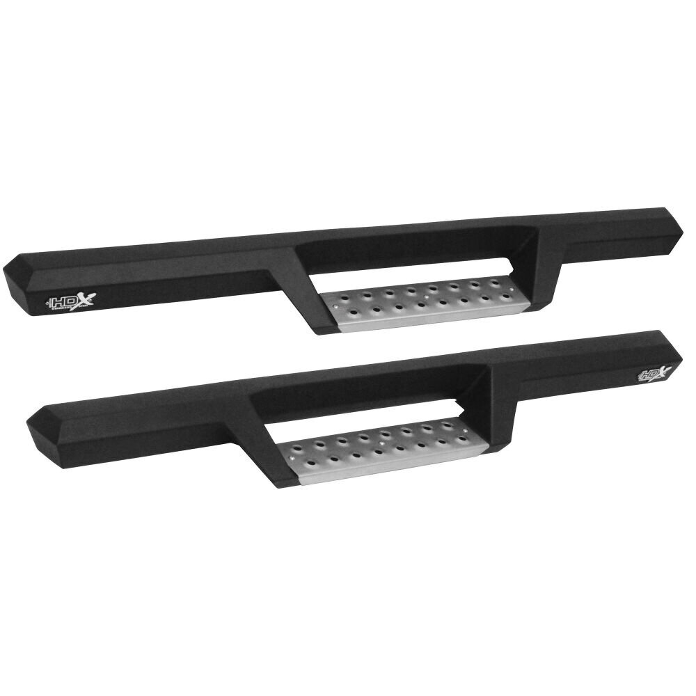 Westin 56-133152 HDX Drop Nerf Bars Textured Black Stainless Steel for 07-18Jeep Wrangler JK 2-Door