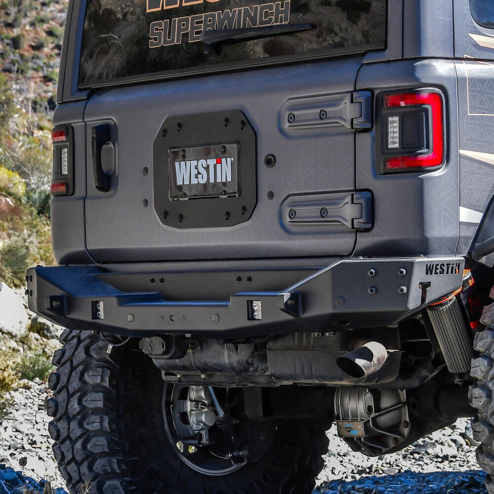 Westin 59-761205 Spare Tire Delete for 18-26 Jeep Wrangler JL