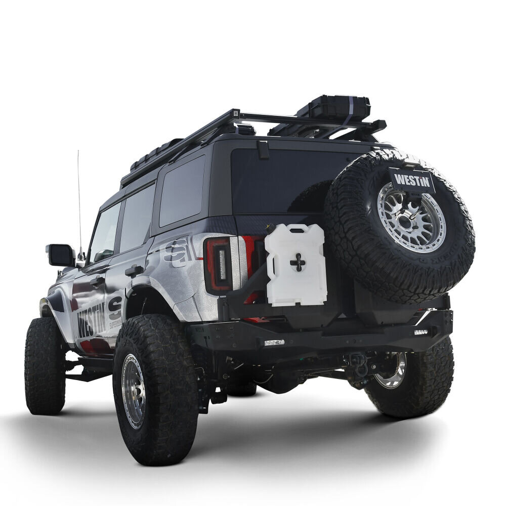 Westin  Bumper Swingoutfor 21-26 Ford Bronco & 18-26 Jeep Wrangler JL with XTS Rear Bumper