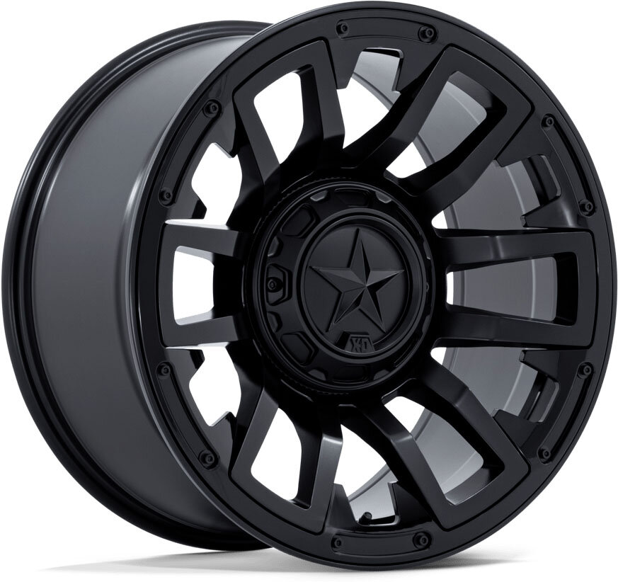 KMC Wheels XD872 Colossus Wheel in Matte Black for 21-26 Ford Bronco