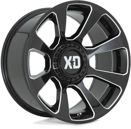 KMC Wheels  XD854 Reactor Wheel for 21-26 Ford Bronco