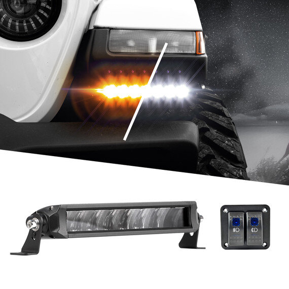 XKGLOW Fog & Strobe LED Razor SAE Light Bar