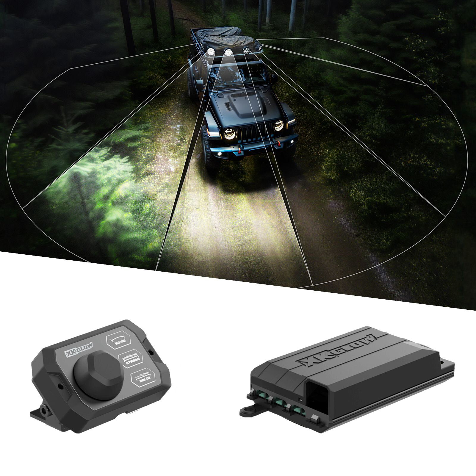 XKGLOW SAR Hub Universal Directional Lighting Control System
