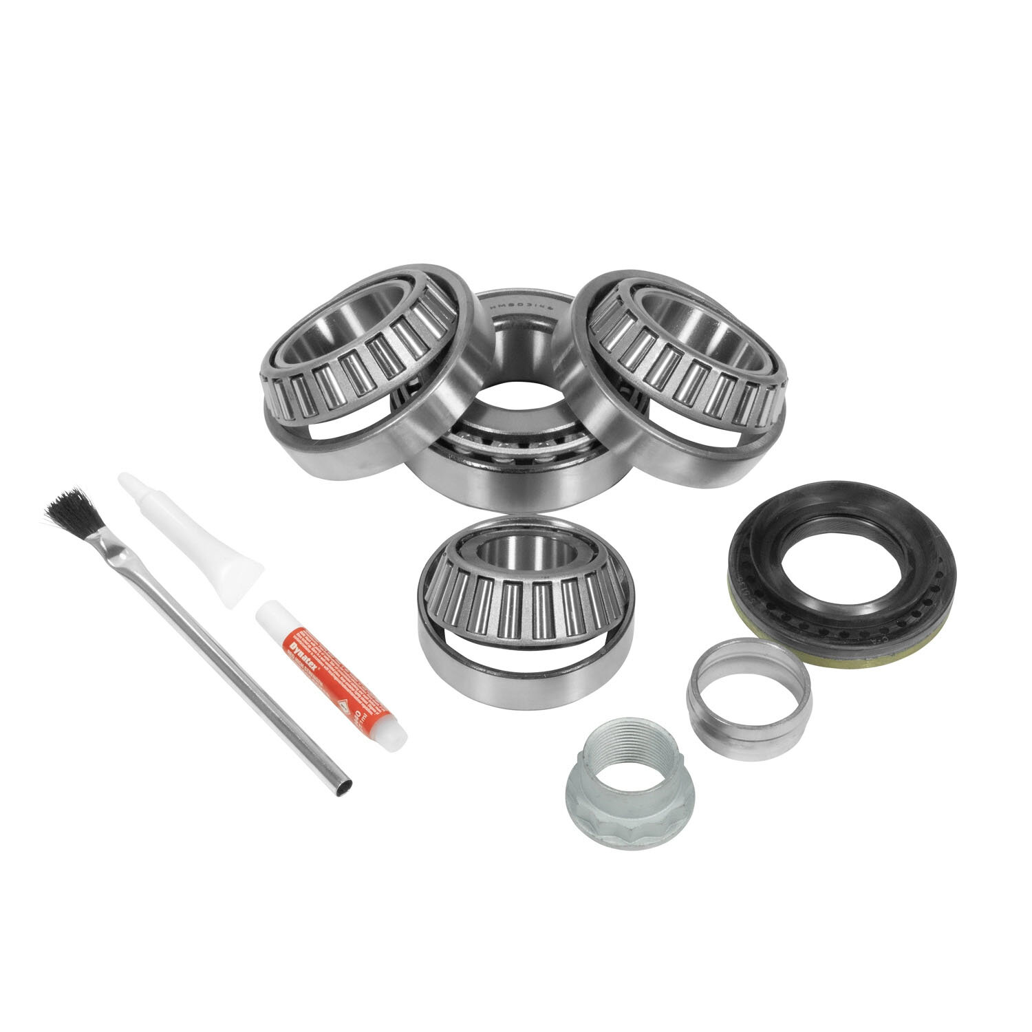 Yukon Gear & Axle BK C200 Front Bearing & Install Kit for 05-10 Jeep Grand Cherokee WK & 06-10 Commander XK, 8" IFS